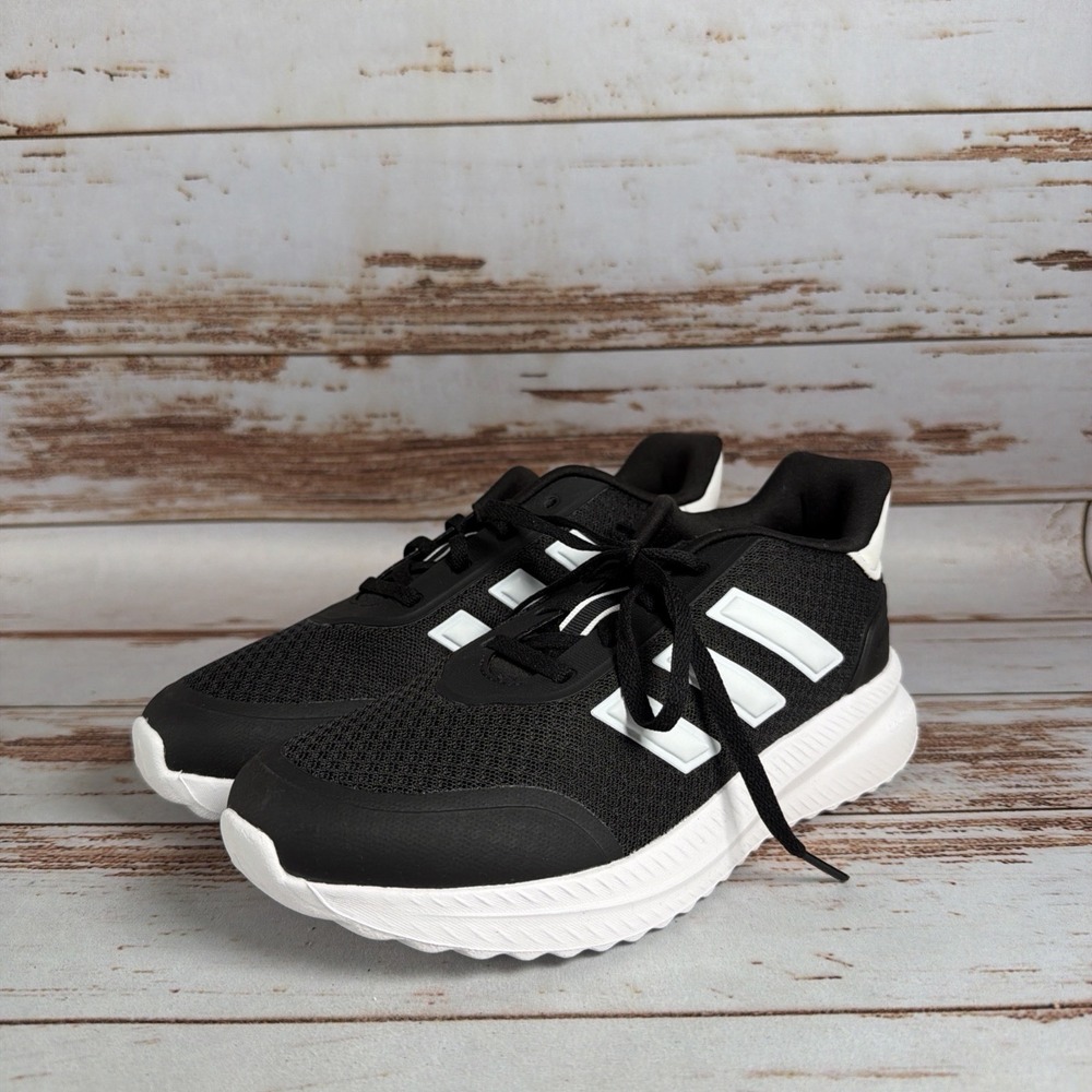 adidas Mens Cloudfoam Running Shoes 5.5 Black Breathable Lightweight 28Y001